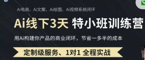 AI实操培训第20-21期线下，0基础保姆级教程，3月最新整理，企业获客、降本增效、打造超级个体-小艾项目网