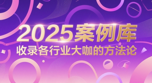 2025案例库，收录各行业大咖的方法论-小艾项目网