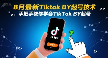 8月最新Tiktok搬运起号技术，手把手教你学会TikTok搬运起号-小艾项目网