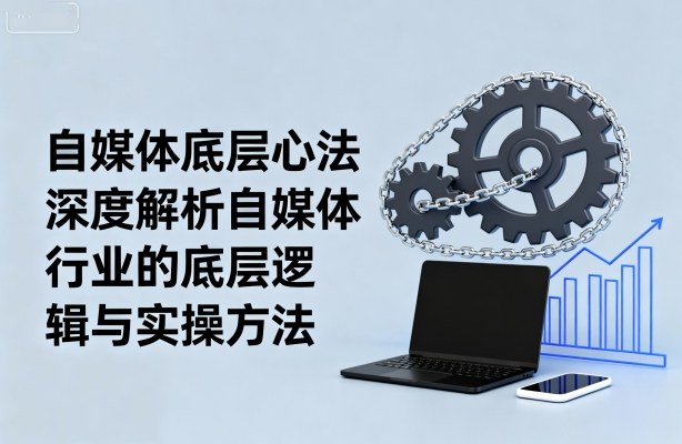 自媒体底层心法，深度解析自媒体行业的底层逻辑与实操方法-小艾项目网