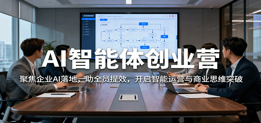 AI智能体创业营：聚焦企业AI落地，助全员提效，开启智能运营与商业思维突破-小艾项目网