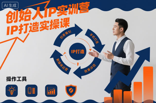 创始人IP实训营，IP打造实操课-小艾项目网