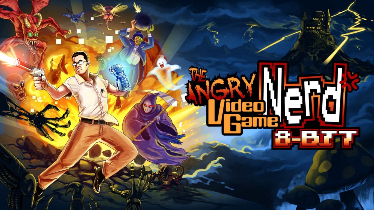 喷神大冒险 8位版丨Angry Video Game Nerd 8-bit-小艾项目网