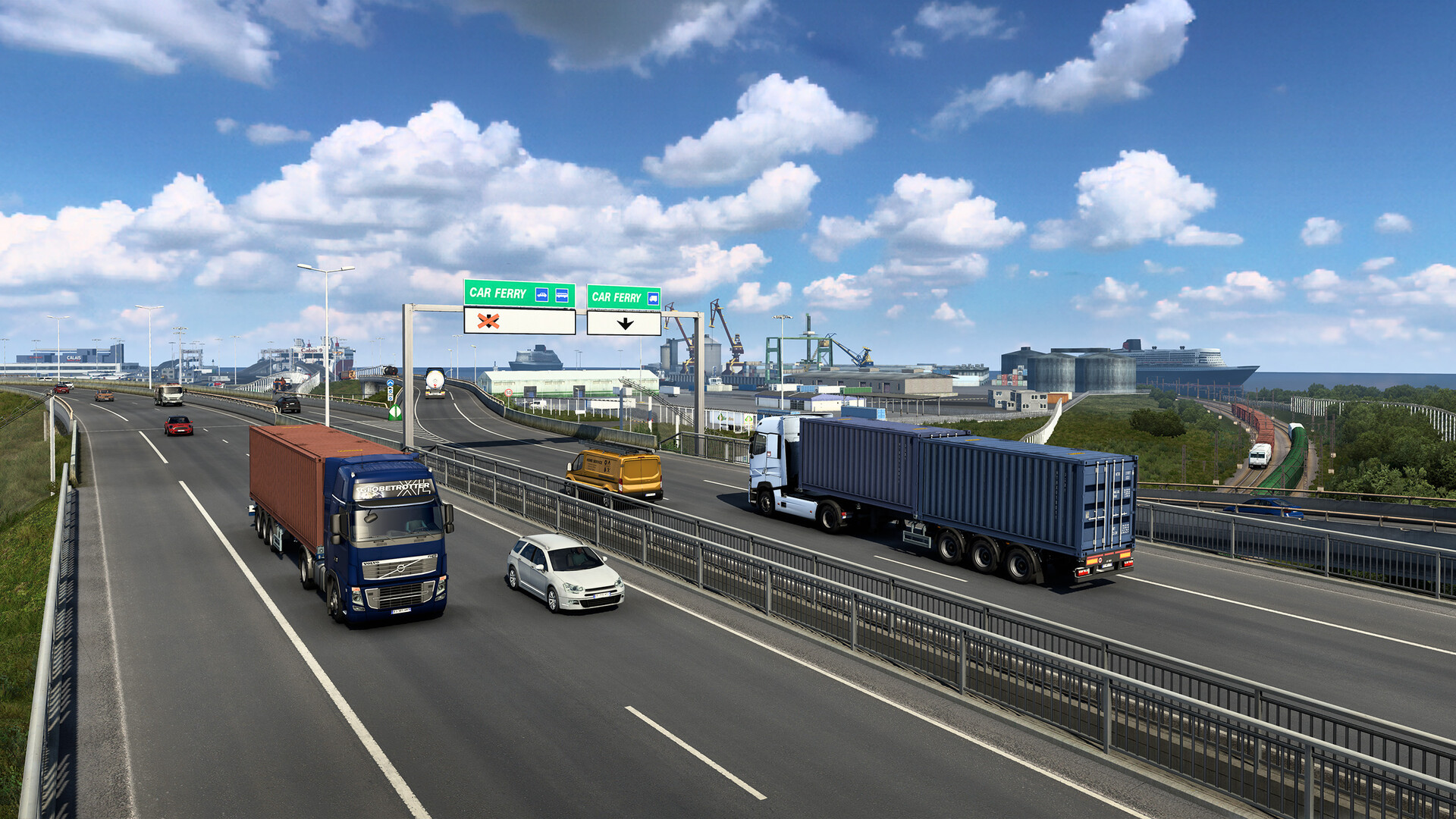 《欧洲卡车模拟2/Euro Truck Simulator 2》PC中文版下载-含v1.57.1.0s-小艾项目网