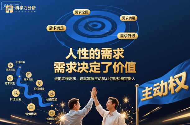 人性的需求，需求决定了价值，谁能读懂需求，谁就掌握主动权，让你轻松搞定贵人【文档】-小艾项目网