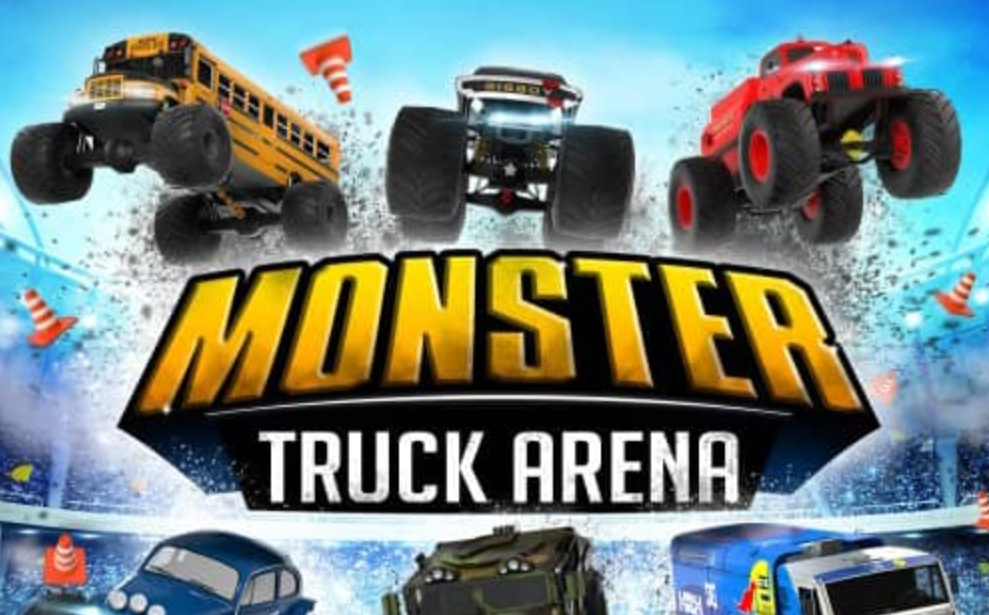《怪物卡车竞技场 Monster Truck Arena》Switch英文版NSP下载-小艾项目网