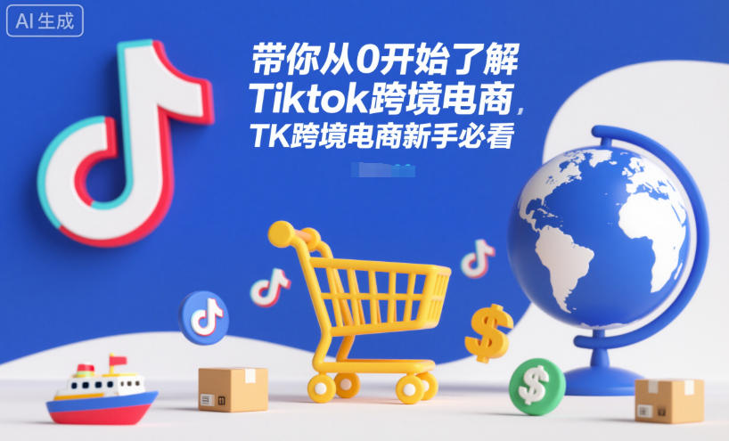 带你从0开始了解Tiktok跨境电商，TK跨境电商新手必看-小艾项目网