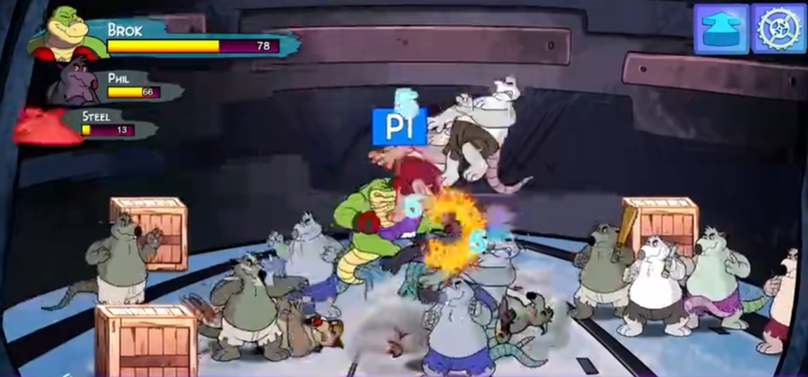 《鳄鱼侦探布罗格 乱斗酒吧 BROK The Brawl Bar》Switch美版中文NSZ下载 – 含1.0.1补丁-小艾项目网