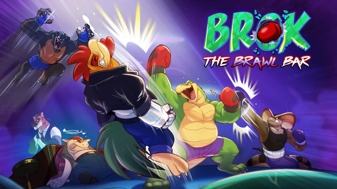 鳄鱼侦探布罗格：乱斗酒吧丨BROK: The Brawl Bar-小艾项目网