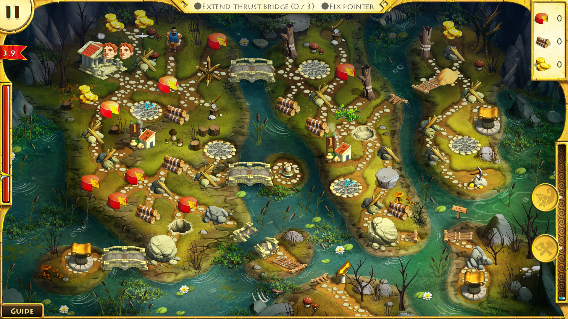 《大力神的十二个劳工4：自然之神 12 Labours of Hercules IV Mother Nature》Switch英文版NSP下载-小艾项目网