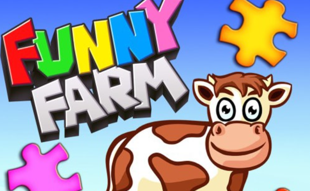 《儿童和幼儿的有趣农场动物拼图游戏 Funny Farm Animal Jigsaw Puzzle Game for Kids and Toddlers》Switch中文版NSP下载-小艾项目网