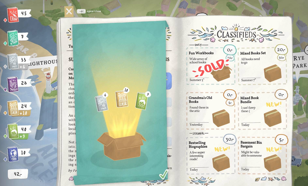 switch游戏《小小书店 Tiny Bookshop》美版中文+1.0.4补丁NSZ下载-小艾项目网