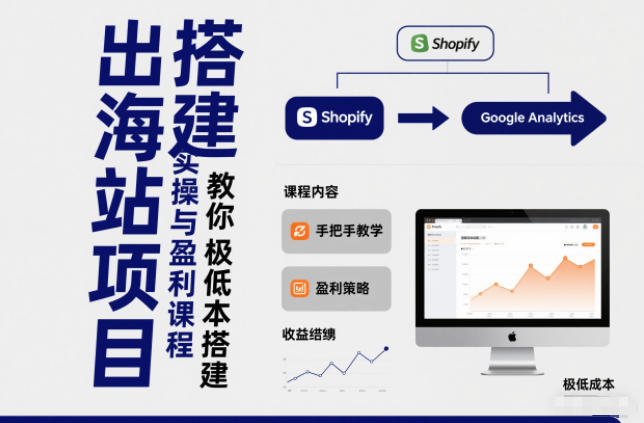 小淘出海站项目，搭建实操与盈利课程，手把手教你用极低成本搭建-小艾项目网