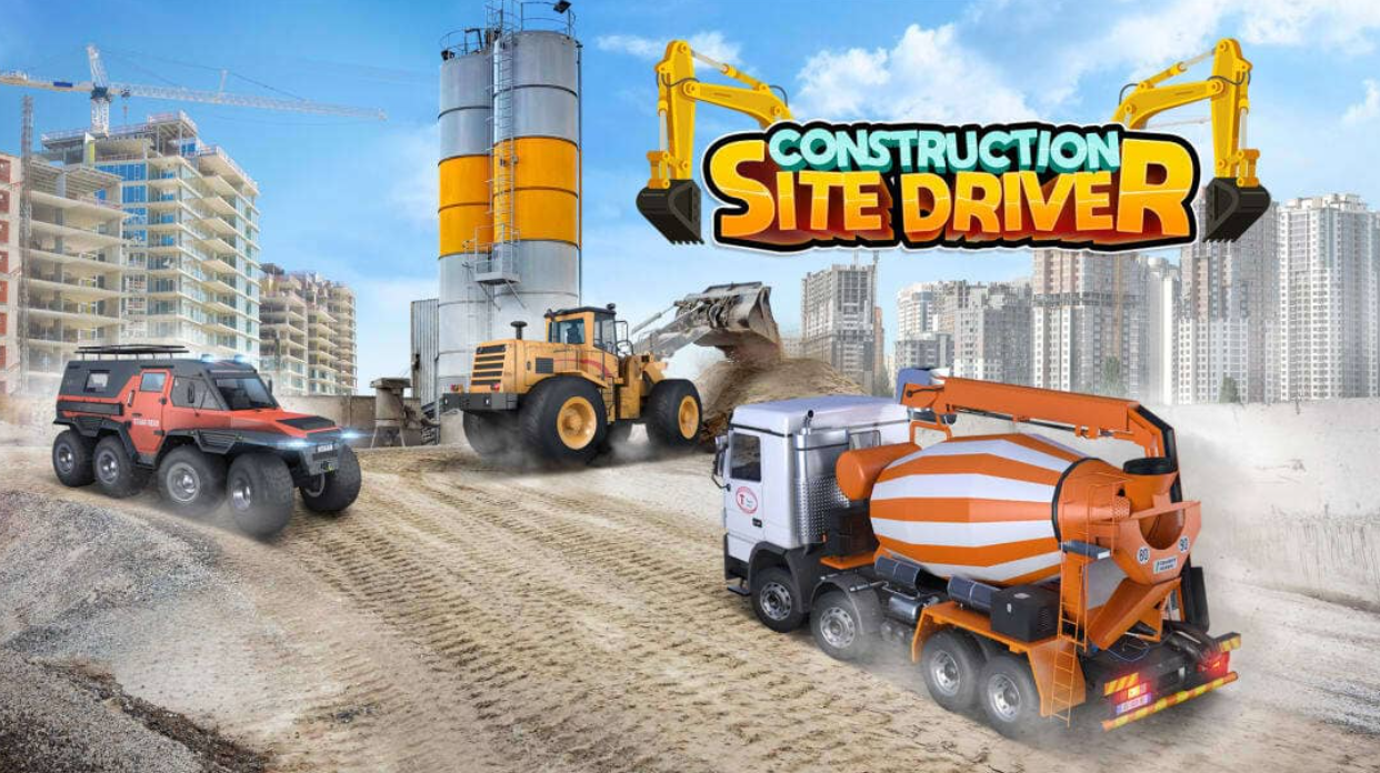 《建筑工地司机 Construction Site Driver》Switch英文版NSZ下载-小艾项目网