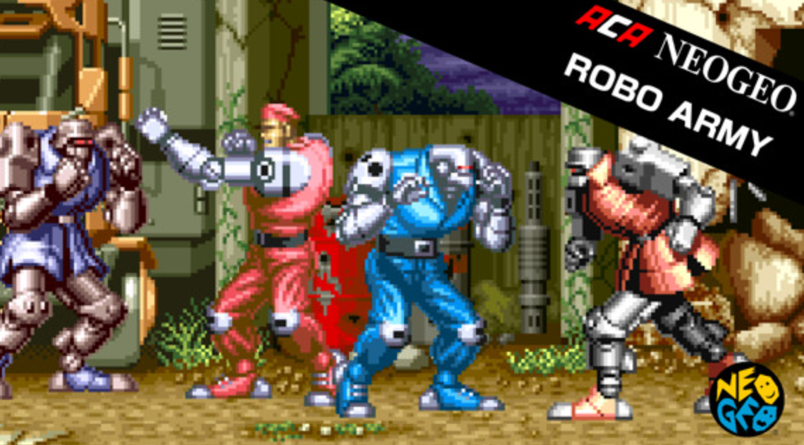 《街机：机甲神兵 ACA NEOGEO ROBO ARMY》Switch英日文版NSP下载-小艾项目网