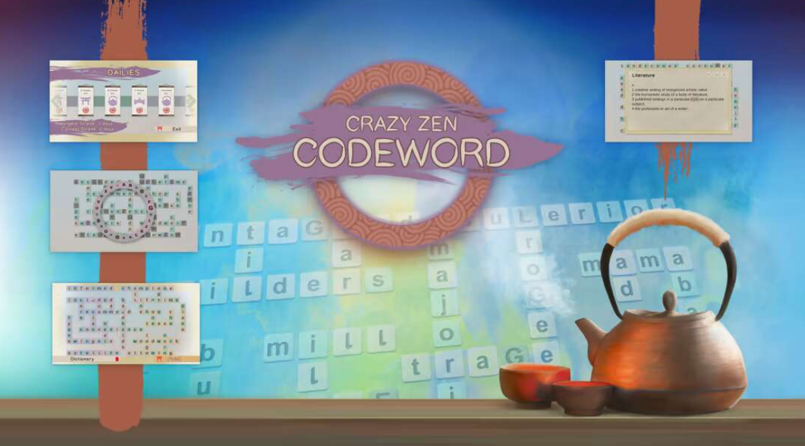 《疯狂禅宗密码 Crazy Zen Codeword》Switch英文版NSZ下载 – 含1.2补丁-小艾项目网