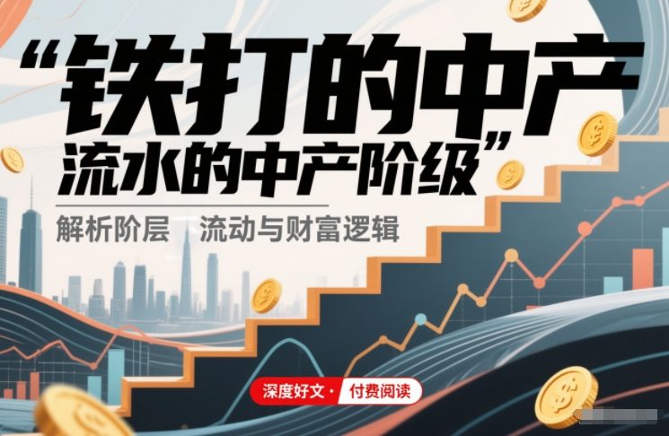 付费文章：铁打的中产，流水的中产阶级-小艾项目网