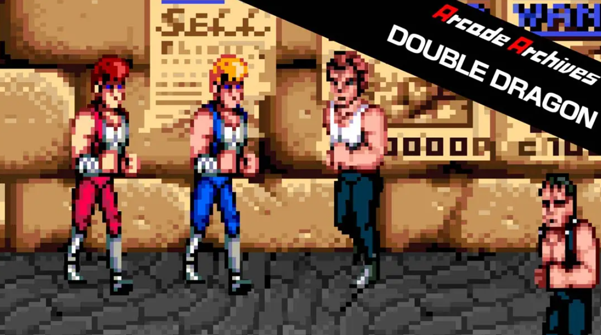 《街机档案：双截龙1 Arcade Archives DOUBLE DRAGON》Switch英文版NSP下载 – 含1.0..0补丁-小艾项目网