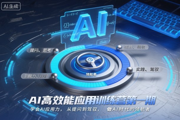 AI高效能应用训练营第一期，学会AI应用力，从提问到驾驭，做AI时代的领航者(更新)-小艾项目网