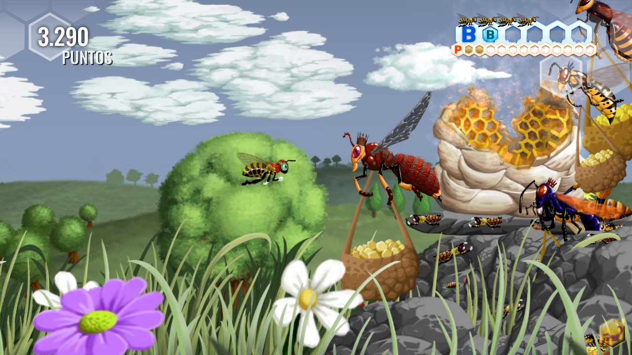 《蜜蜂：重装上阵 Beekyr Reloaded》Switch英文版NSP下载 – 含1.0.0补丁-小艾项目网