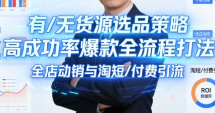 子鹏讲电商·淘宝私家班(更新2026)-小艾项目网