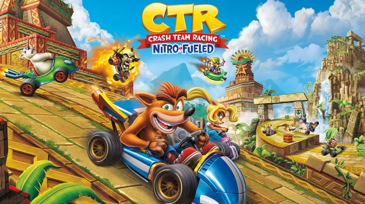 《古惑狼赛车》Switch英文版NSP下载 – 含1.0.15补丁+10DLC-小艾项目网