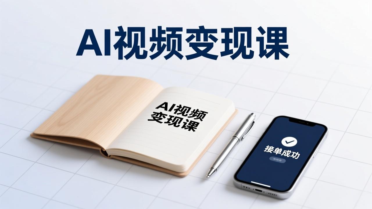 AI视频变现课，学完即可创作短片、接商单，实现副业增收，单项目报价可达千元-小艾项目网