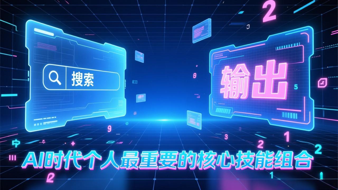 付费文章：AI时代个人最重要的核心技能组合：“输出能力”和“搜索能力”-小艾项目网