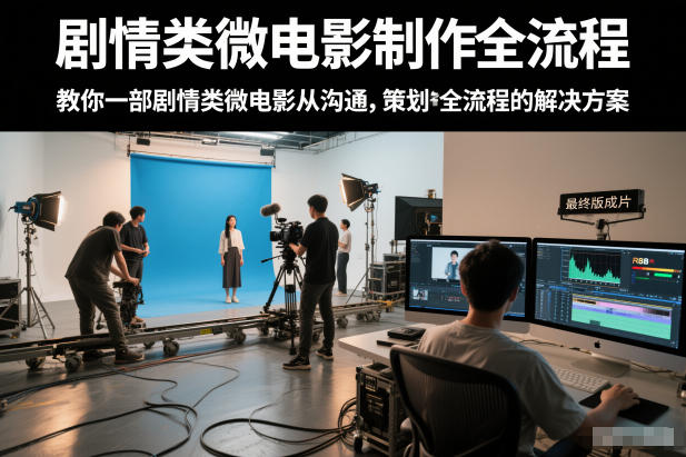 剧情类微电影制作全流程，教你一部剧情类微电影从沟通，策划到拍摄制作全流程的解决方案-小艾项目网