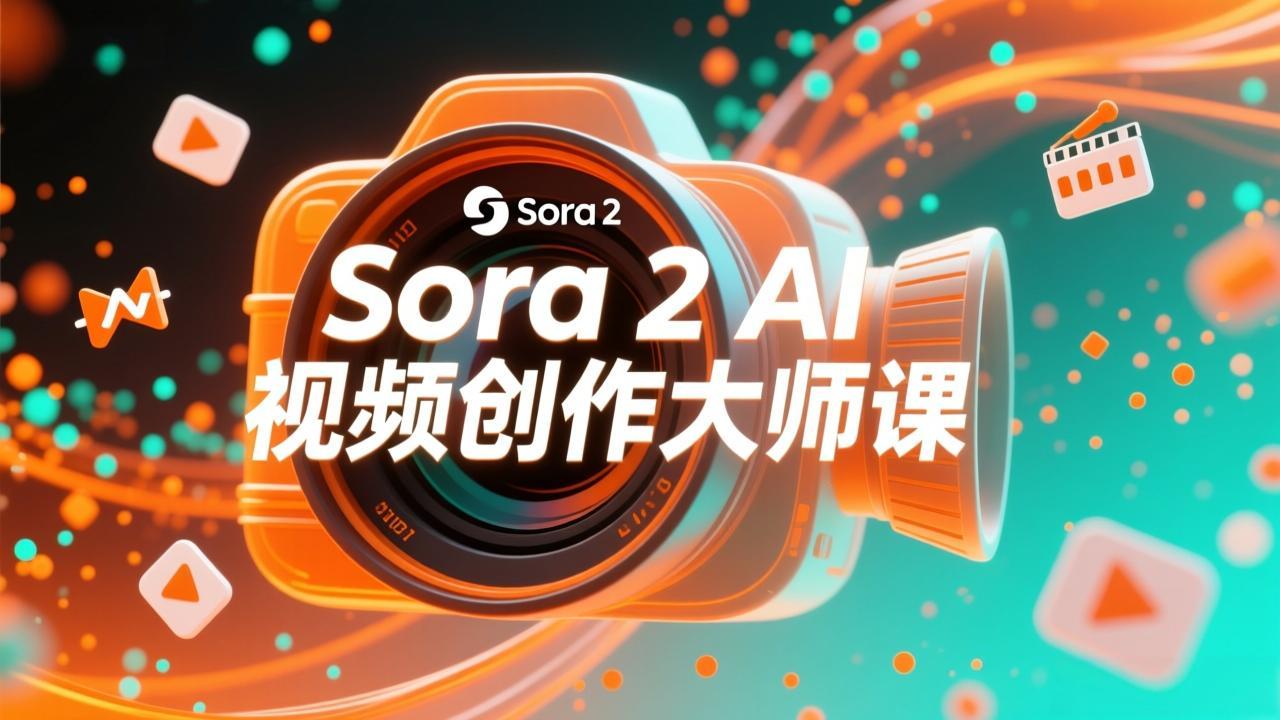如何利用Sora 2创建流行AI人工智能视频大师班教程：掌握创作全流程，产出百万播放内容-小艾项目网
