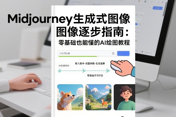 Midjourney生成式图像逐步指南：零基础也能懂的AI绘图教程-小艾项目网