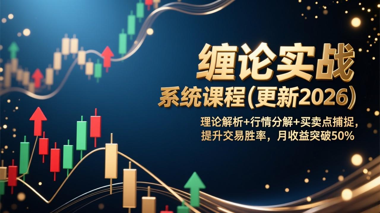 缠论实战系统课程(更新2026-小艾项目网