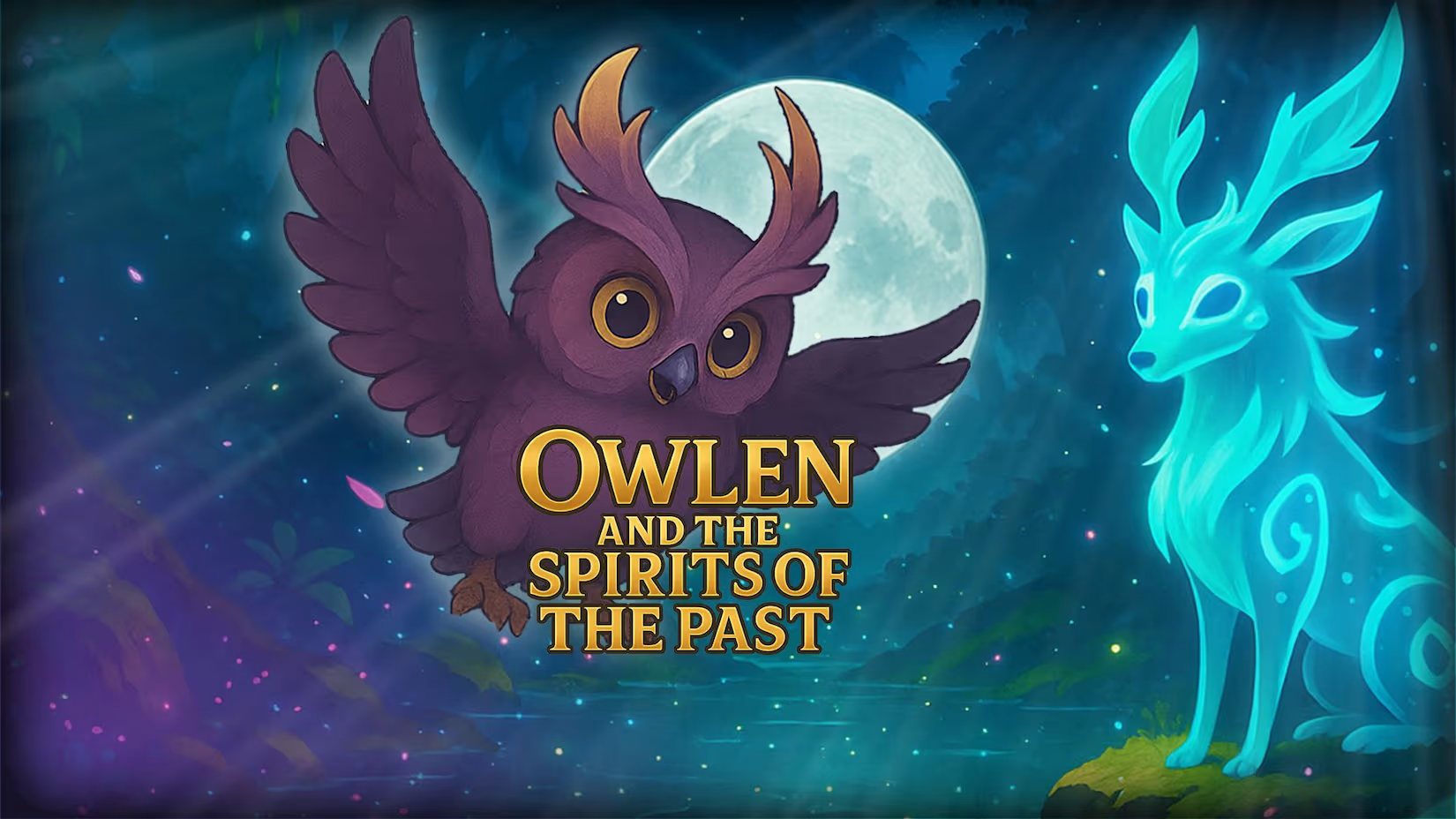 猫头鹰与过去的幽灵 .Owlen and the Spirits of the Past 英语-小艾项目网
