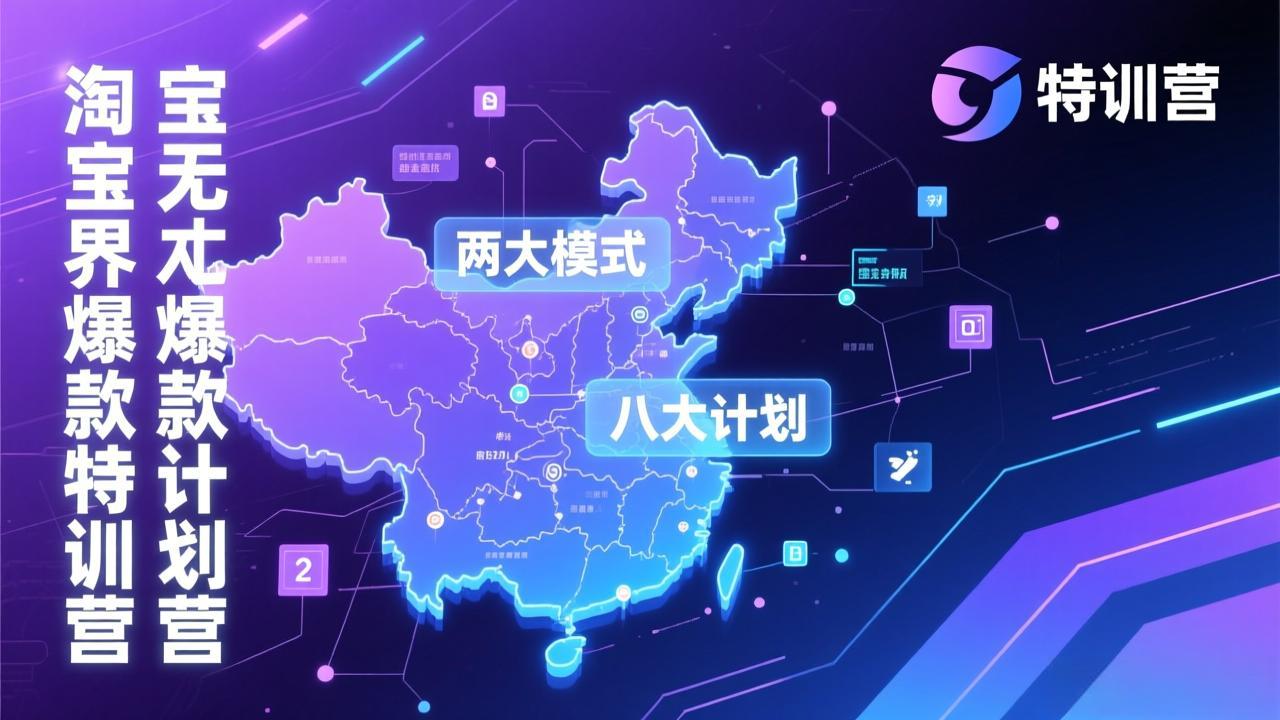 淘宝无界爆款训练营：2026年1月杭州线下高端集训课，3天构建两大模式八大计划体系-小艾项目网