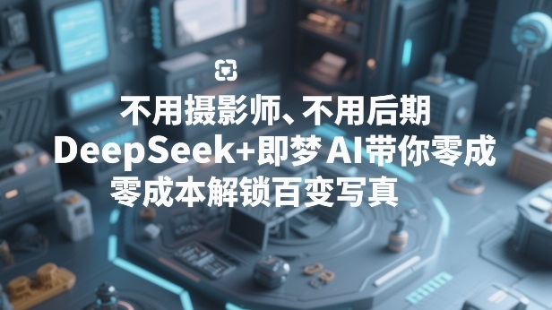 不用摄影师、不用后期，DeepSeek+即梦AI带你零成本解锁百变写真！-小艾项目网