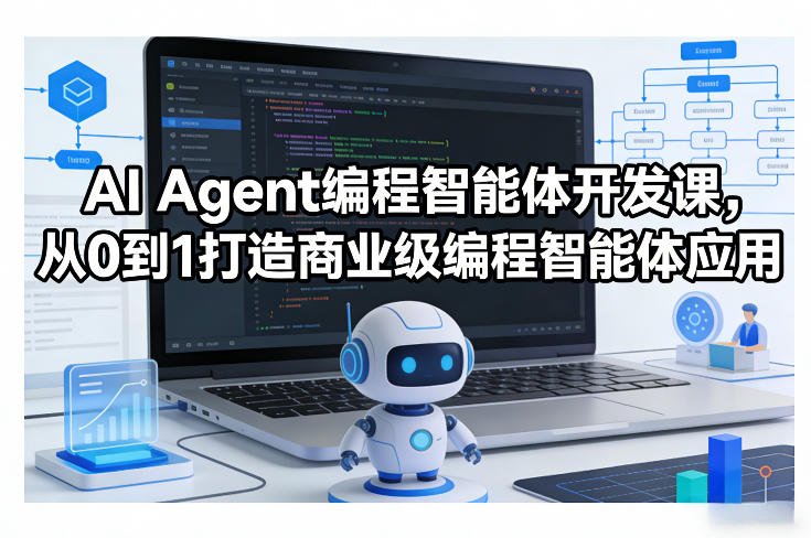 AI Agent编程智能体开发课，从0到1打造商业级编程智能体应用-小艾项目网