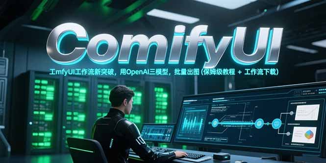 ComfyUI工作流新突破，用OpenAI三模型，批量出图(保姆级教程+工作流下载-小艾项目网