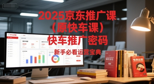 2025京东推广课(原快车课)解锁京东快车推广密码，新手必看运营宝典-小艾项目网