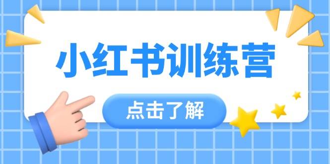 小红书训练营，助小白入门，掌握技巧变达人，课程实操又全面(12节课)-小艾项目网