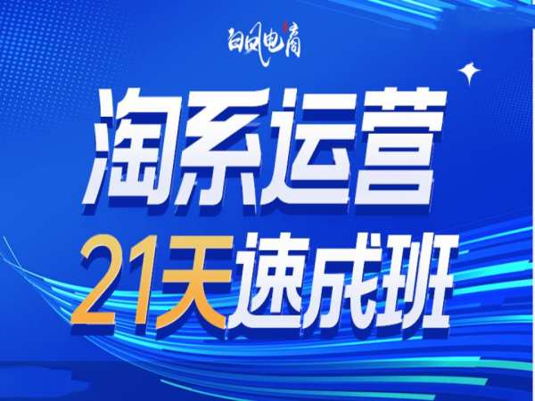 淘系运营21天速成班35期，年前最后一波和2025方向-小艾项目网