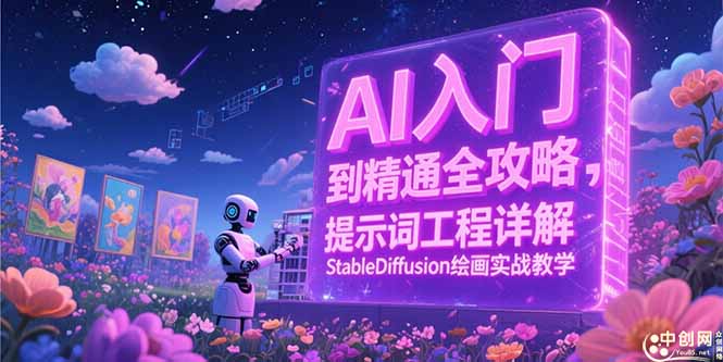 AI入门到精通全攻略，提示词工程详解，StableDiffusion绘画实战教学-小艾项目网