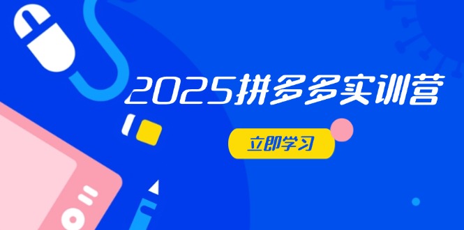 2025拼多多实训营：深度剖析运营关键，助力电商人快速提升-小艾项目网