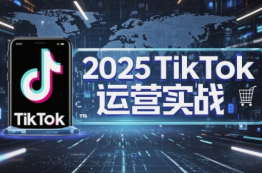 2025TikTok电商运营，掌握TikTok店铺运营核心技巧，实现低成本高转化-小艾项目网