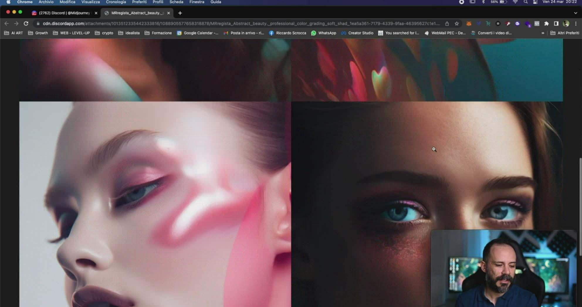 图片[5]-Midjourney AI人工智能创建和销售令人惊叹的海报教程-10节课-中英字幕-小艾项目网