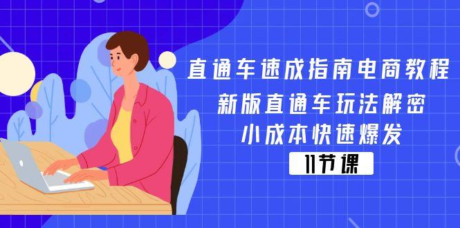 直通车 速成指南电商教程：新版直通车玩法解密，小成本快速爆发(11节-小艾项目网