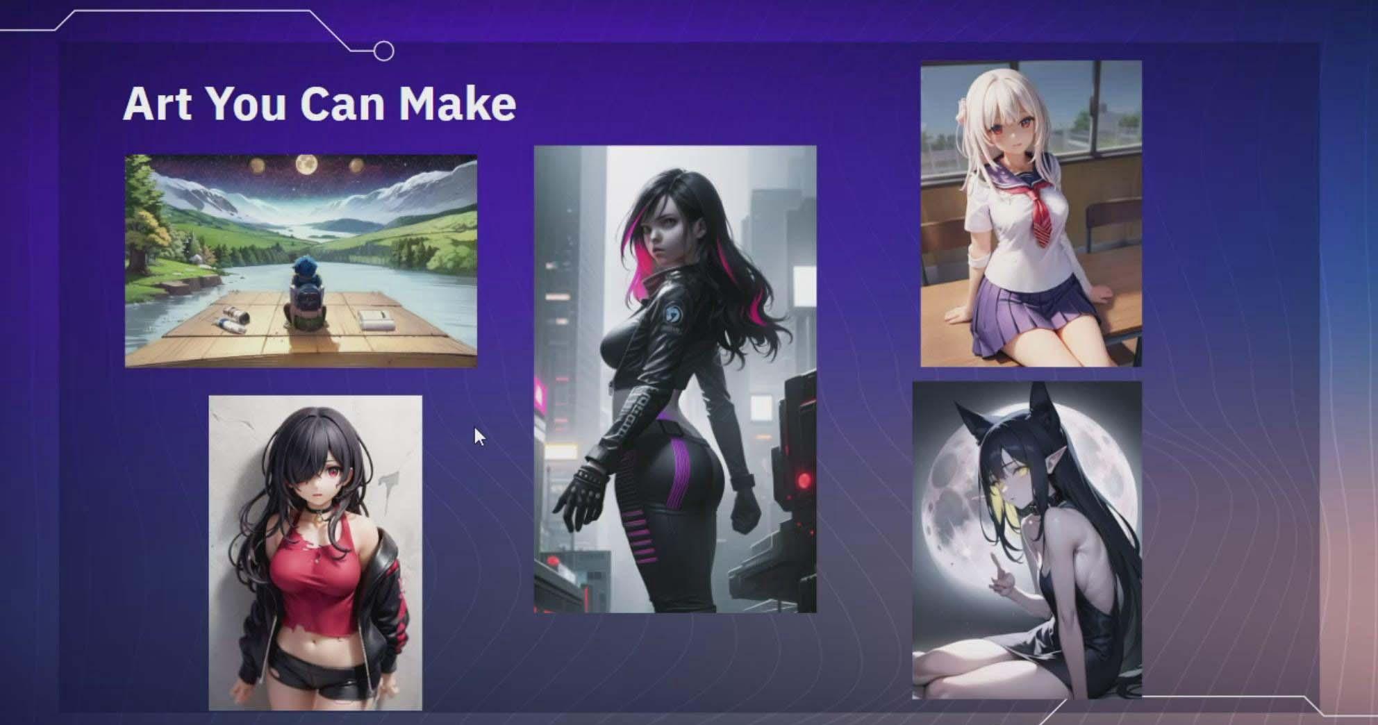 图片[2]-利用Stable Diffusion AI人工智能生成动漫艺术分步教程-14节课-中英字幕-小艾项目网