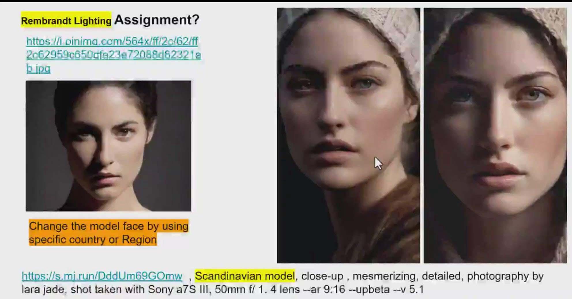 (9312期)Midjourney v5 ChatGPT 和 Bard AI人工智能人像摄影大师班-15节-中英字幕-小艾项目网