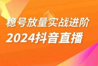 稳号放量实战进阶—2024抖音直播，直播间精细化运营的几大步骤-小艾项目网