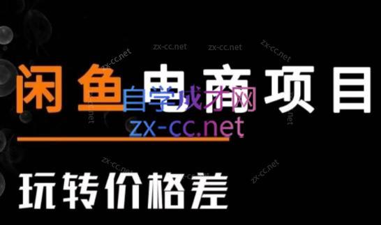 亿创繁星·闲鱼电商项目(玩转价格差)-小艾项目网