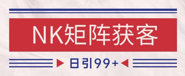 小红书某音NK赛道引流获客 自热矩阵日引200+【揭秘】-小艾项目网